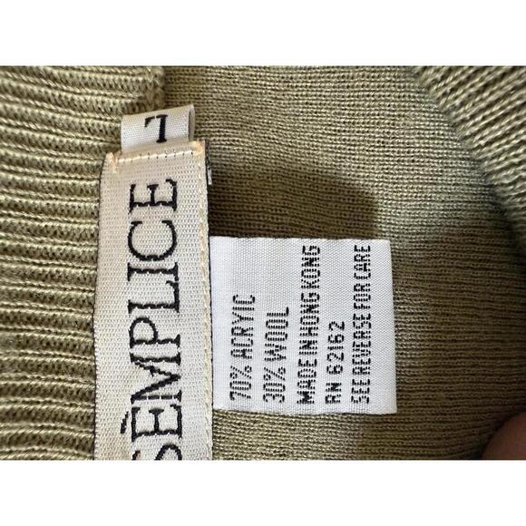 Semplice Vintage Pearl Accent Sweater – Size Large - Picture 4 of 6